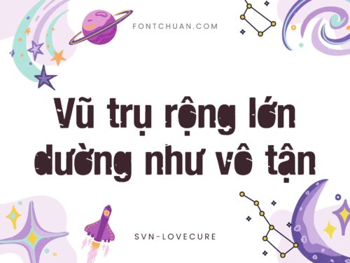 Font SVN Lovecure Việt Hóa