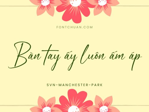 Font SVN Manchester Park Việt Hóa