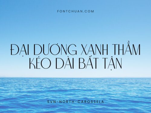 Font SVN North Carossela Việt Hóa