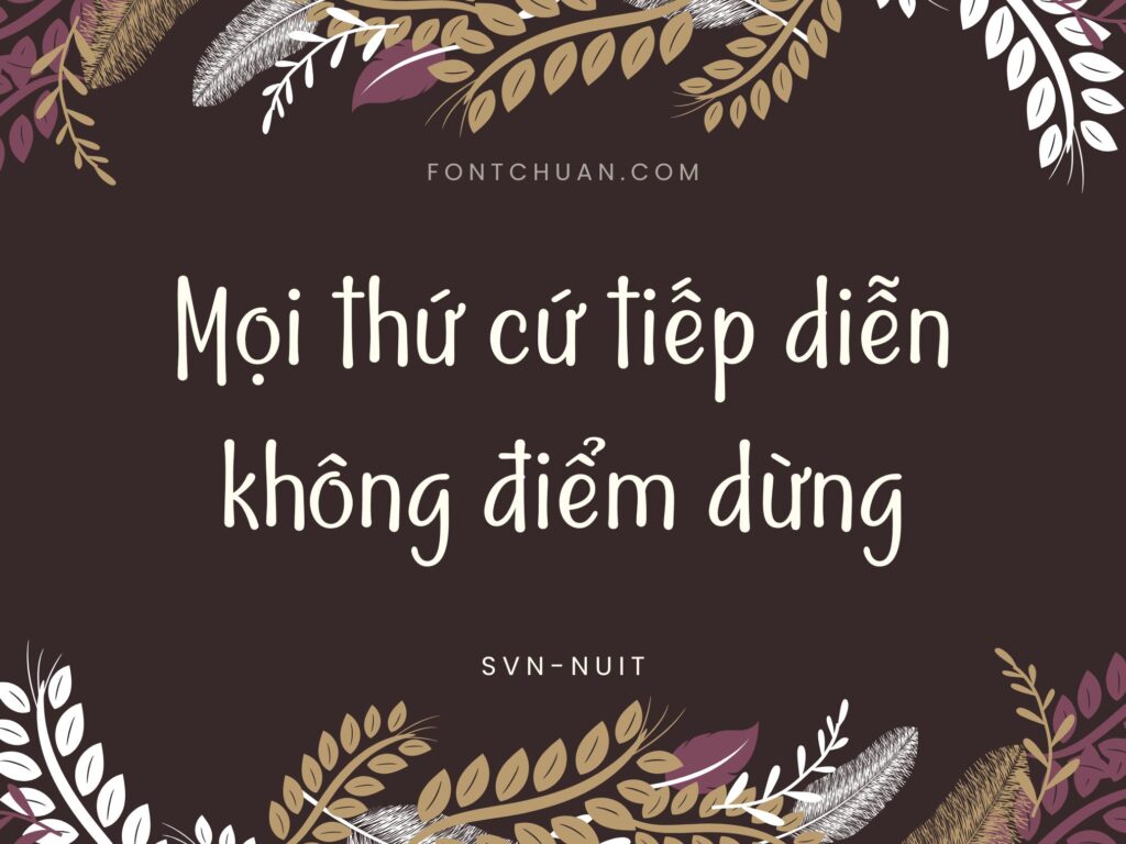 Font SVN Nuit Việt Hóa