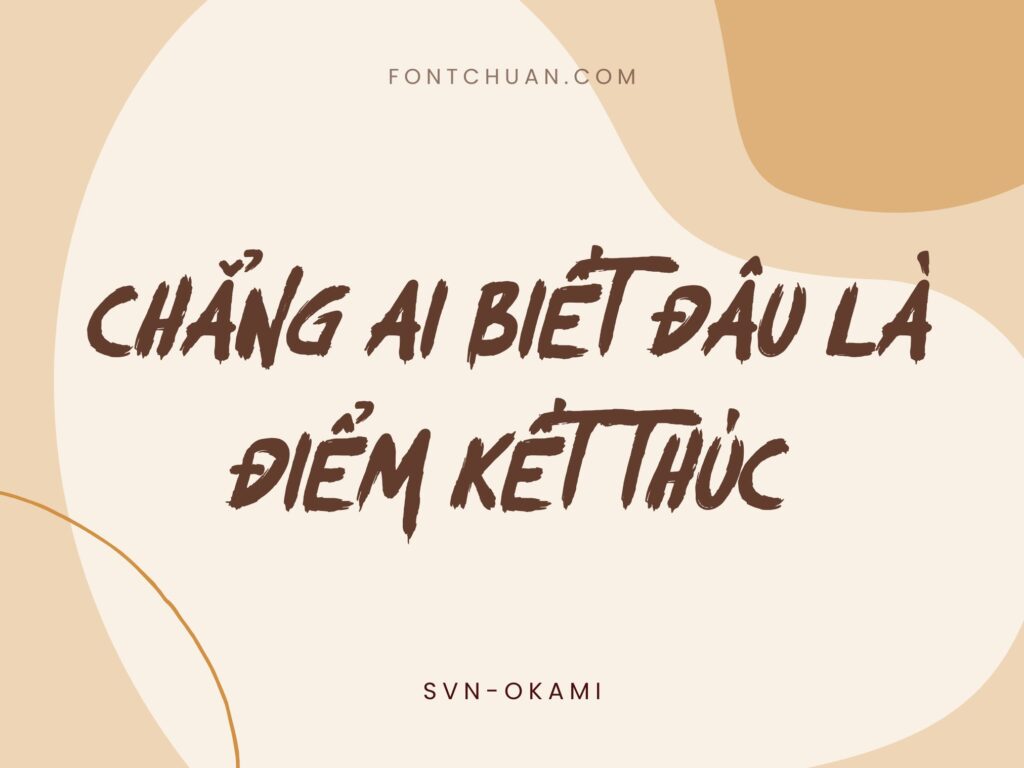 Font SVN Okami Việt Hóa