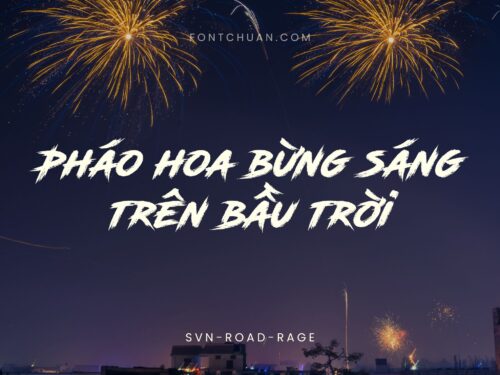 Font SVN Road Rage Việt Hóa