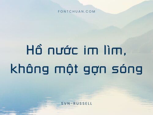 Font SVN Russell Việt Hóa