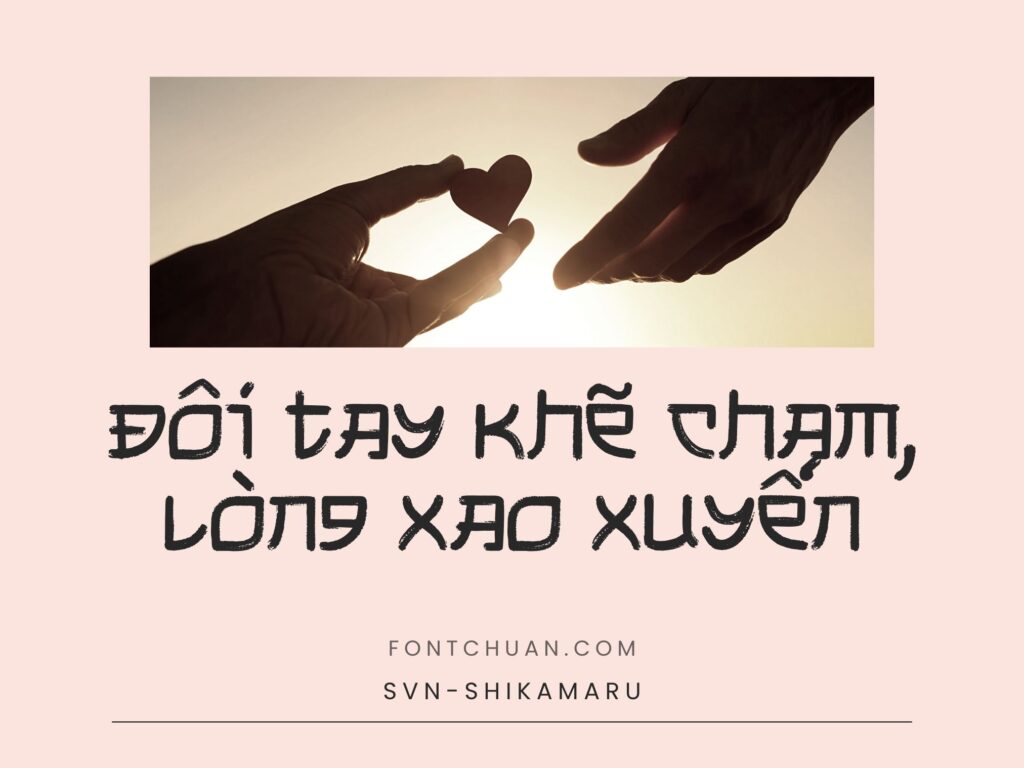 Font SVN Shikamaru Việt Hóa