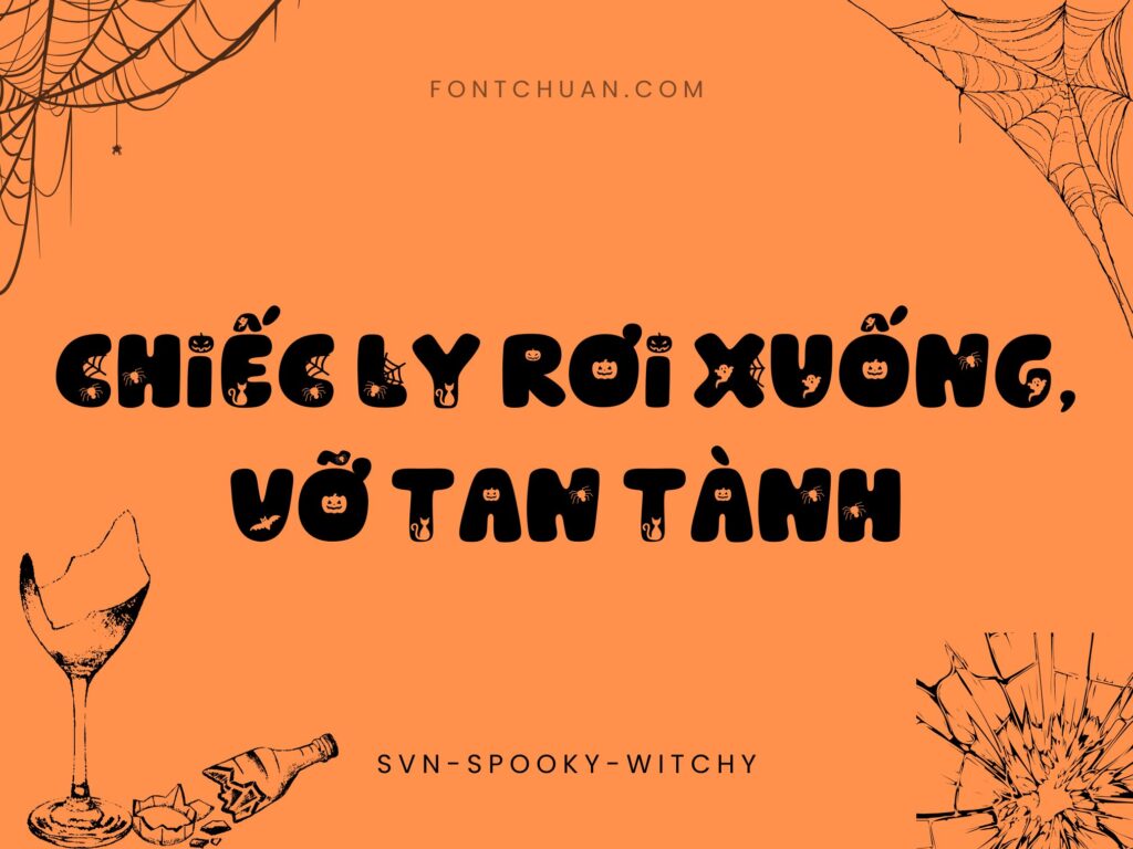 Font SVN Spooky Witchy Việt Hóa
