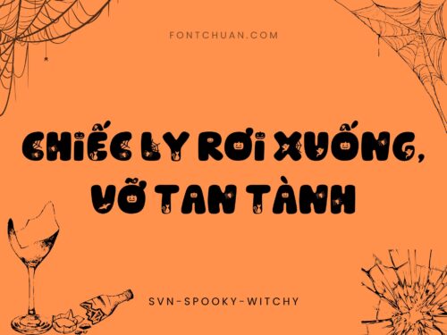 Font SVN Spooky Witchy Việt Hóa