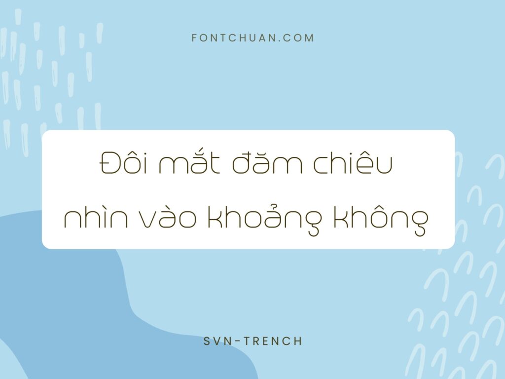 Font SVN Trench Việt Hóa