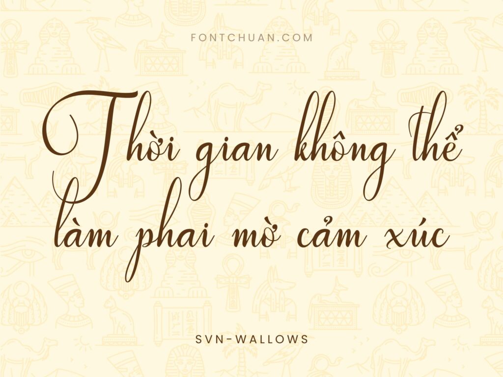 Font SVN Wallows Việt Hóa