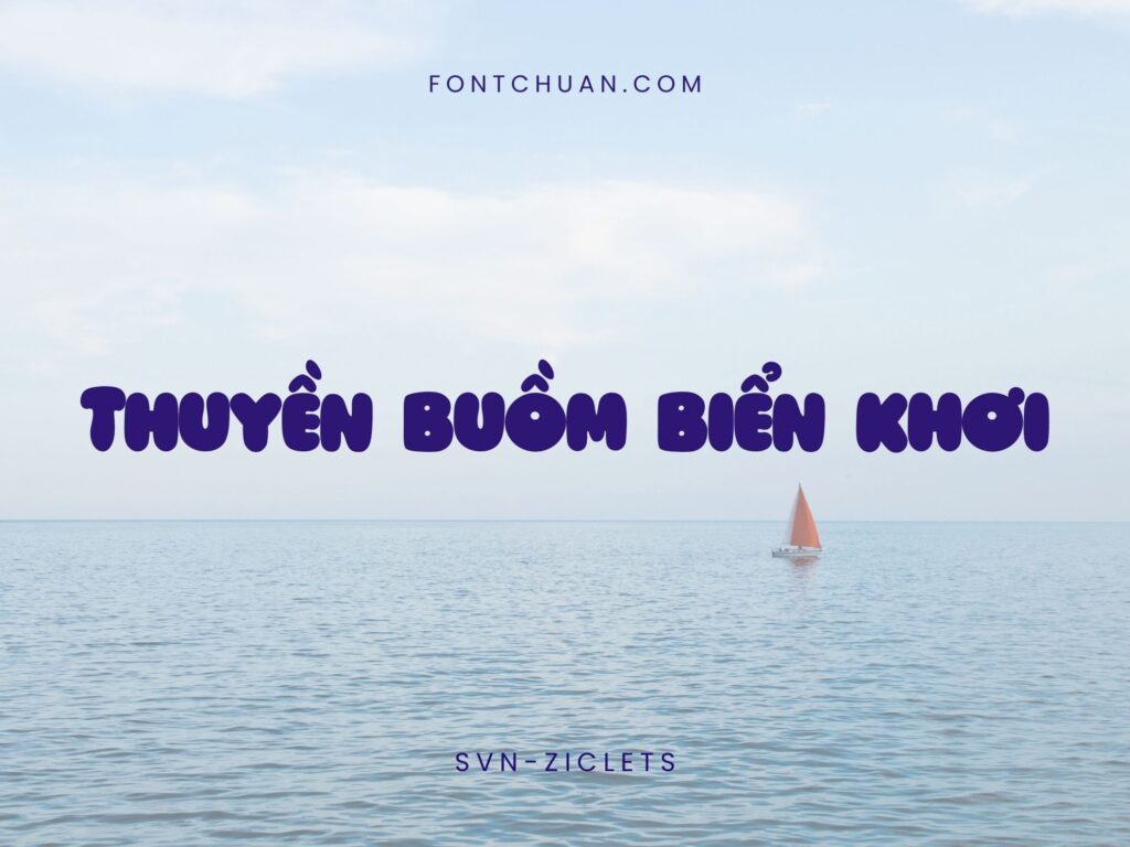 Font SVN Ziclets Việt Hóa