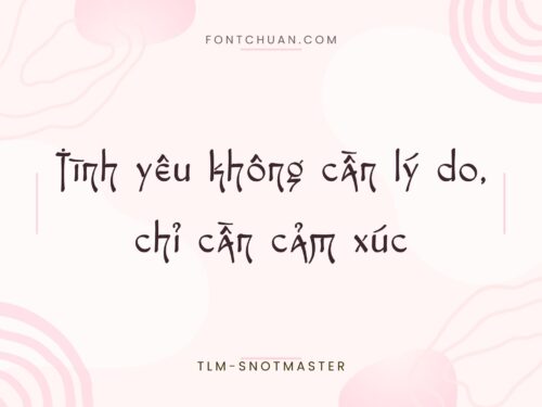 Font Snotmaster V Việt Hóa