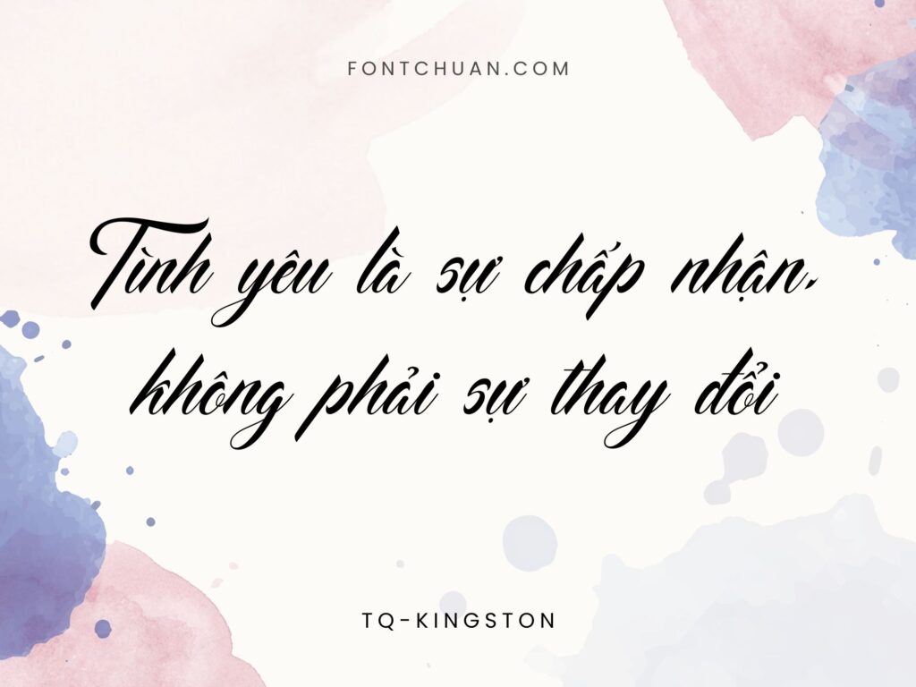 Font Tq Kingston Việt Hóa