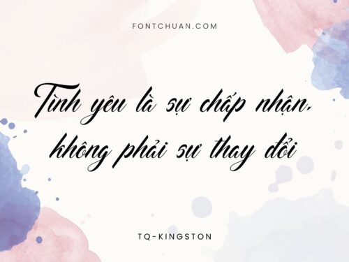 Font Tq Kingston Việt Hóa