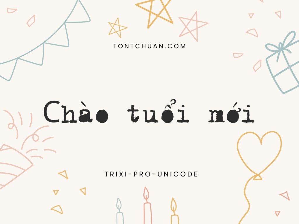 Font Trixie Pro Trọn Bộ Việt Hóa