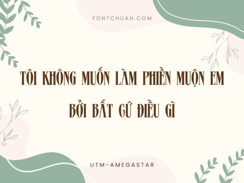 Font UTM Amega Star Việt Hóa