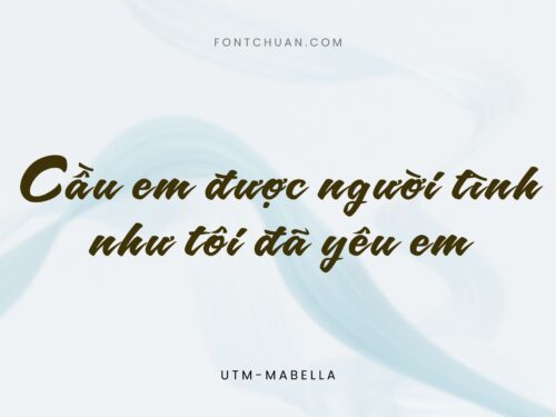 Font UTM As Blaze Việt Hóa