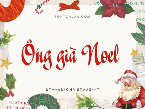 Font UTM As Christmas Kt Việt Hóa
