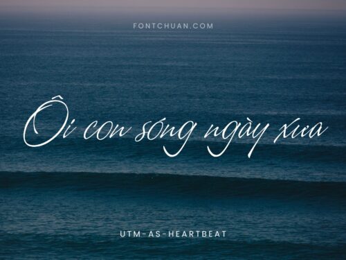 Font UTM A&S Heartbeat Việt Hóa