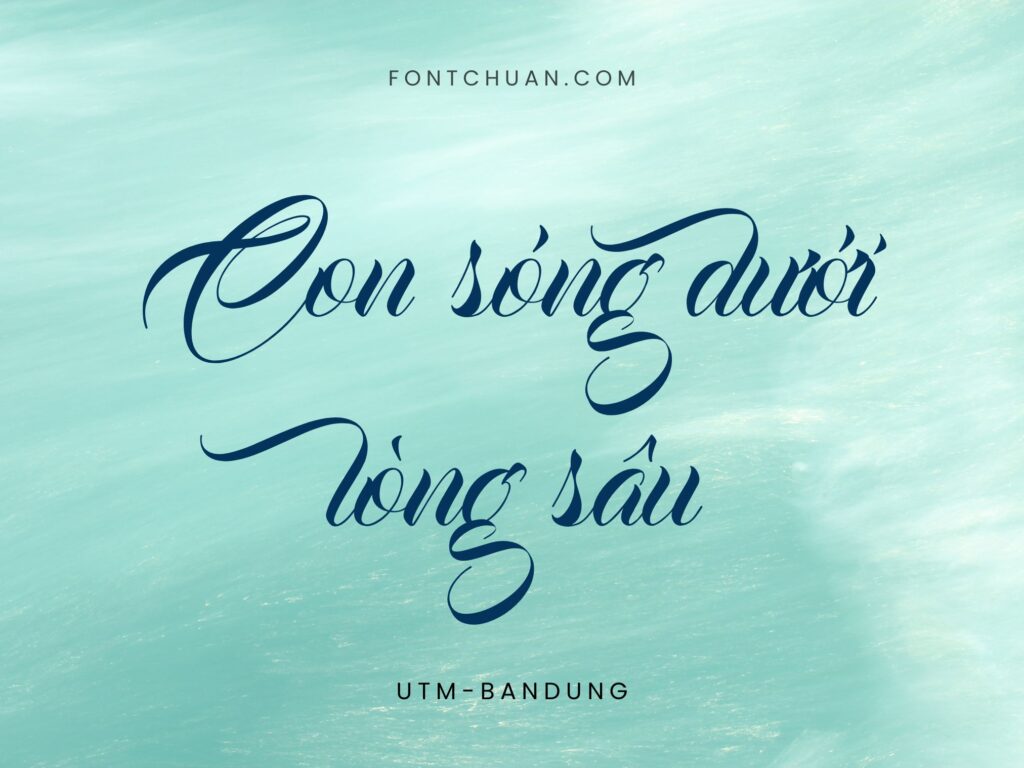 Font UTM Bandung Việt Hóa