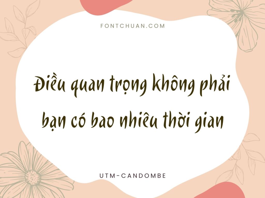 Font UTM Candombe Việt Hóa