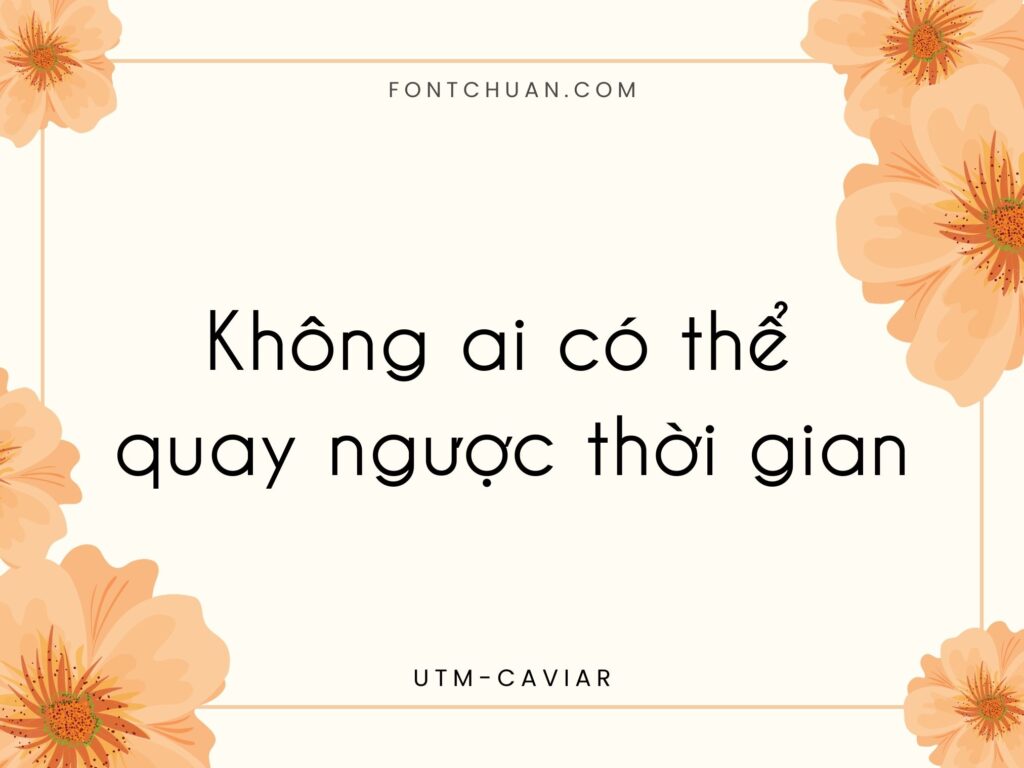 Font UTM Caviar Việt Hóa