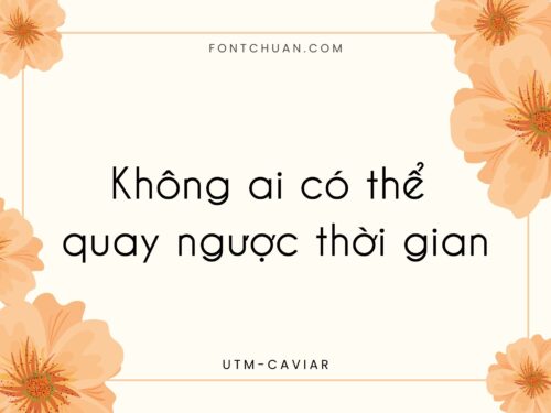 Font UTM Caviar Việt Hóa