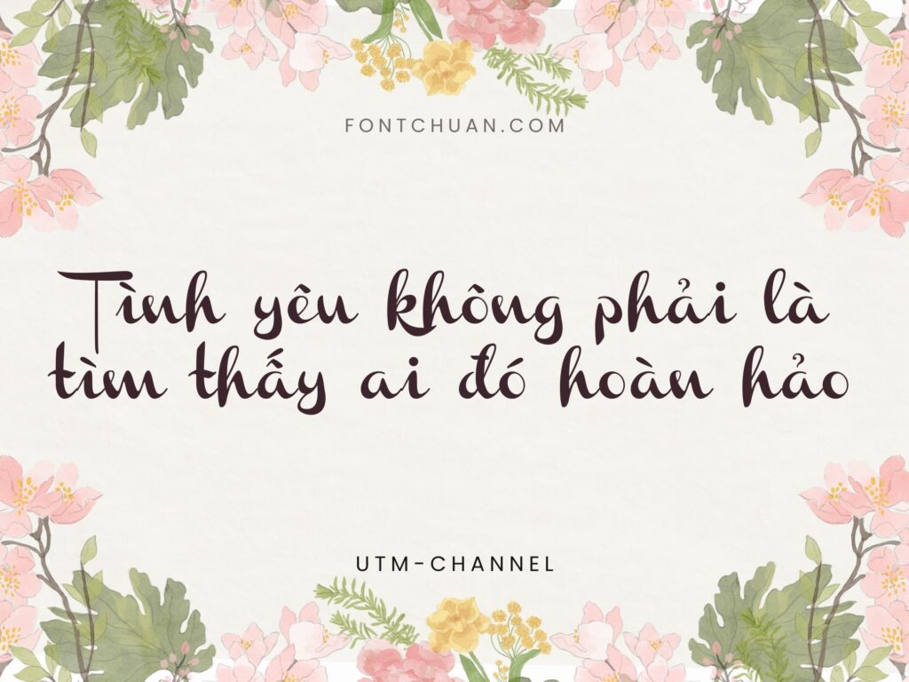 Font UTM Channel Việt Hóa