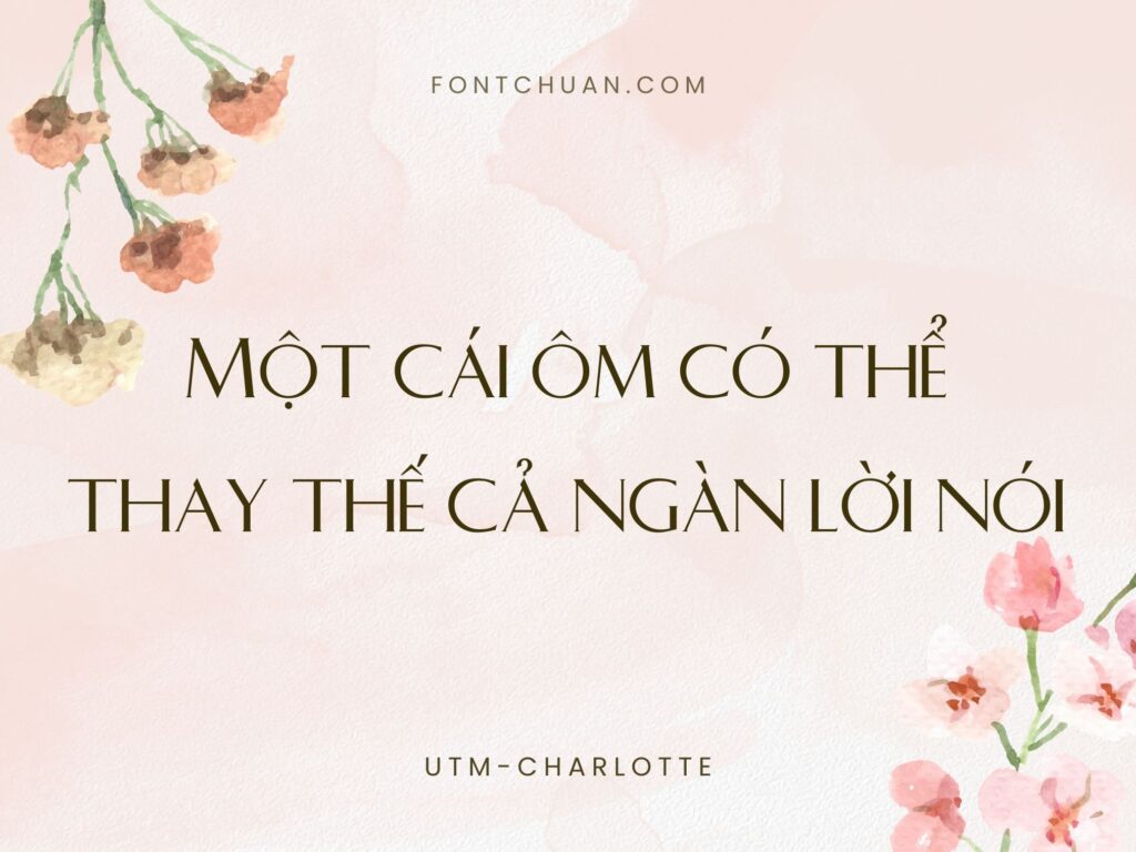 Font UTM Charlotte Việt Hóa