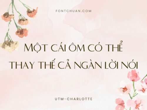 Font UTM Charlotte Việt Hóa