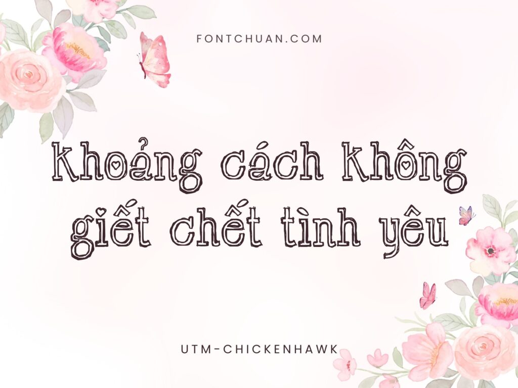 Font UTM Chickenhawk Việt Hóa