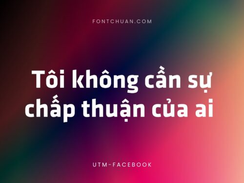 Font UTM Facebook Trong Logo Facebook Việt Hóa