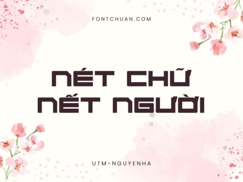 Font UTM Nguyenha Trọn Bộ Việt Hóa