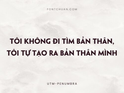 Font UTM Penumbra Trọn Bộ Việt Hóa