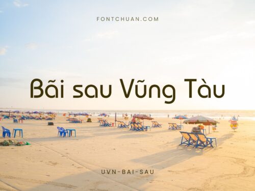 Font UVN Bai Sau Việt Hóa