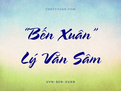 Font UVN Ben Xuan Việt Hóa