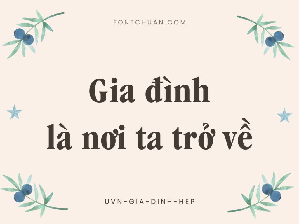 Font UVN Gia Dinh Hep Việt Hóa