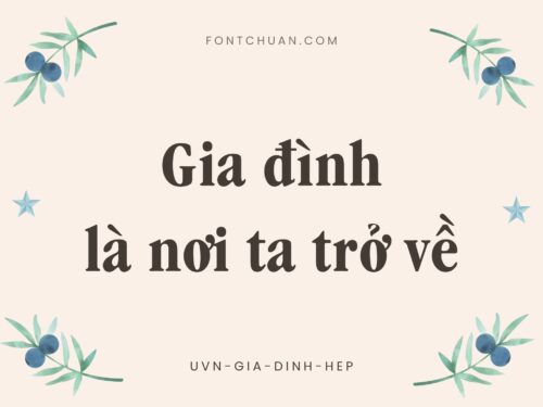 Font UVN Gia Dinh Hep Việt Hóa
