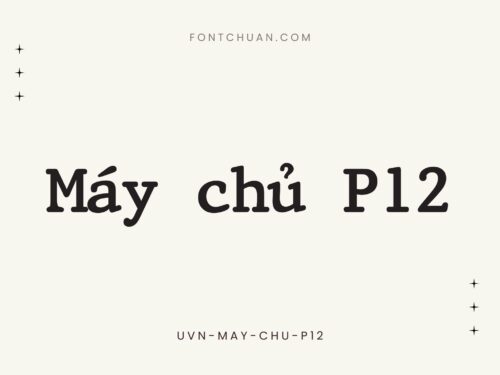 Font UVN May Chu Việt Hóa