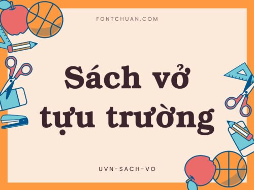 Font UVN Sach Vo Việt Hóa