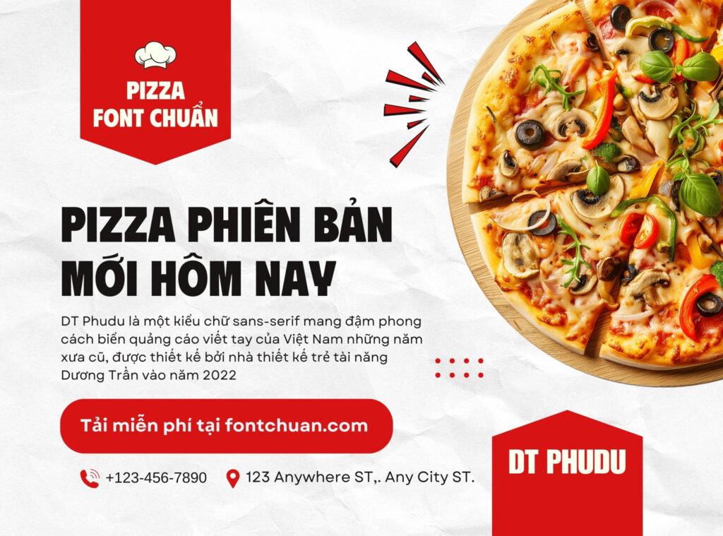 Font DT Phudu Việt Hóa (trọn bộ) mới nhất