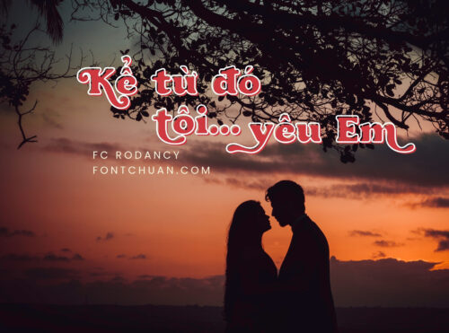 Font FC Rodancy Việt Hóa