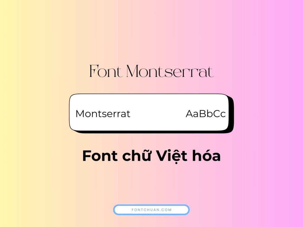 Font Sans Serif Việt Hóa Canva
