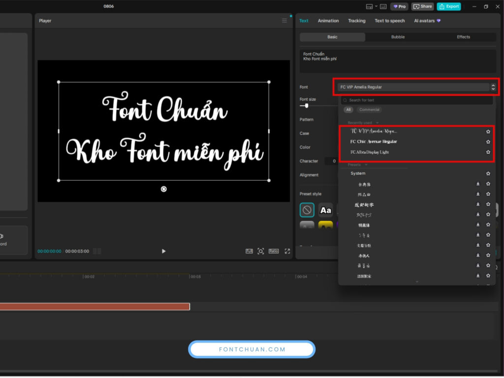 Hướng dẫn thêm Font chữ Việt hóa vào Capcut