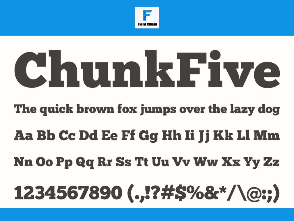 Font ChunkFive