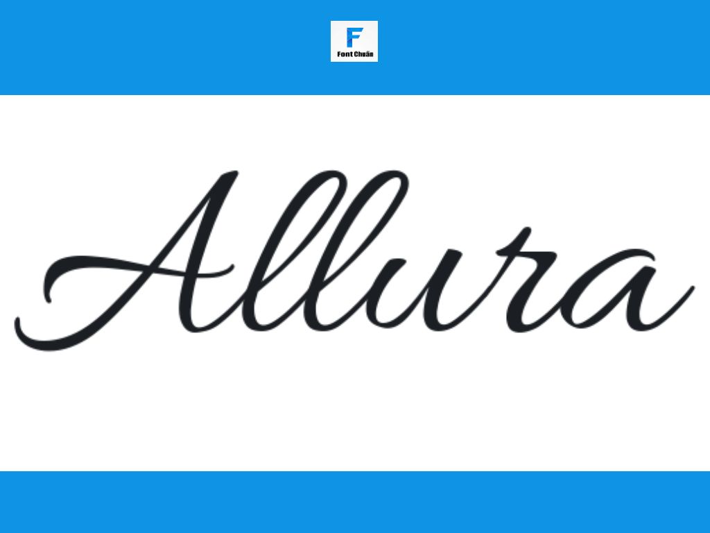 Font Allura