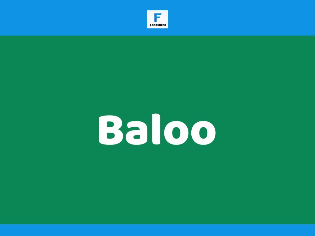 Font chữ Baloo