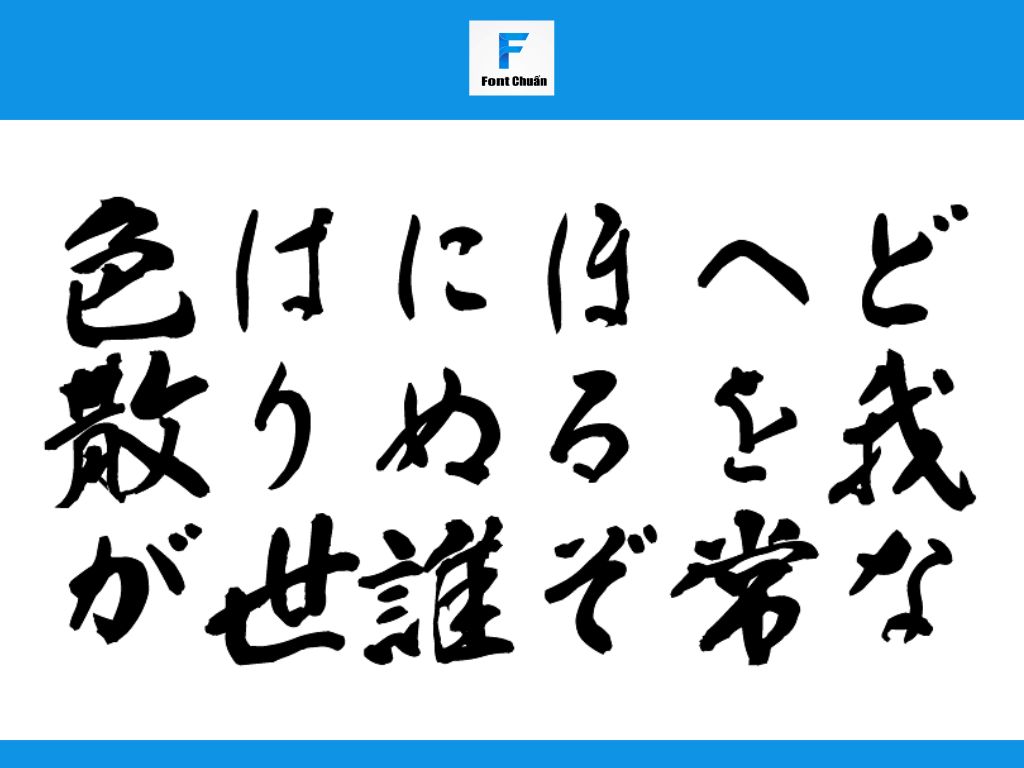 font chữ nhật đẹp