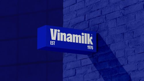 Font tiếng Việt VNM Sans Display (Vinamilk). Nguồn vinamilk.com.vn