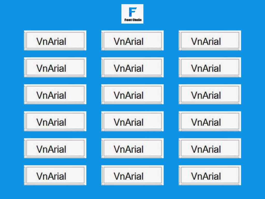 Font VnArial